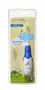 Bob a Bobek Baby sonická kefka, Dark blue, 0-5 rokov