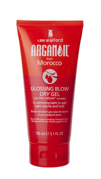 Lee Stafford Argan oil Glossing Blow gél pre ľahký objem s arganovým olejom, 150 ml