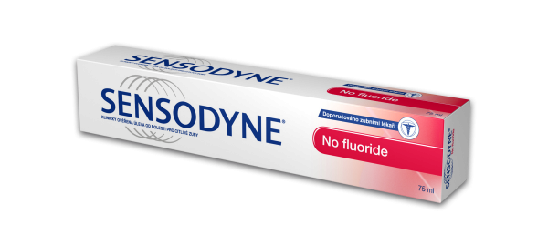 Sensodyne zubná pasta bez Fluoru, 75 ml