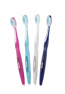 GUM OriginalWhite Compact Soft zubná kefka