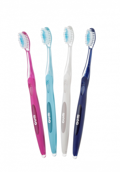 GUM OriginalWhite Compact Soft zubná kefka