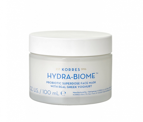 KORRES GREEK YOGHURT HYDRA-BIOME koncentrovaná probiotická pleťová maska, 100 ml