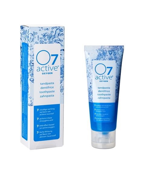O7 Active gélová zubná pasta, 75 ml