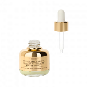 KORRES GOLDEN KROCUS Ageless Saffron Elixir Serum – šafránový elixír proti starnutiu pleti, 30 ml