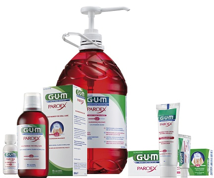 GUM Paroex ústny výplach (CHX 0,12 % + CPC 0,05 %), 5 l