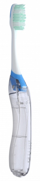 GUM Travel cestovná zubná kefka s chlórhexidínom