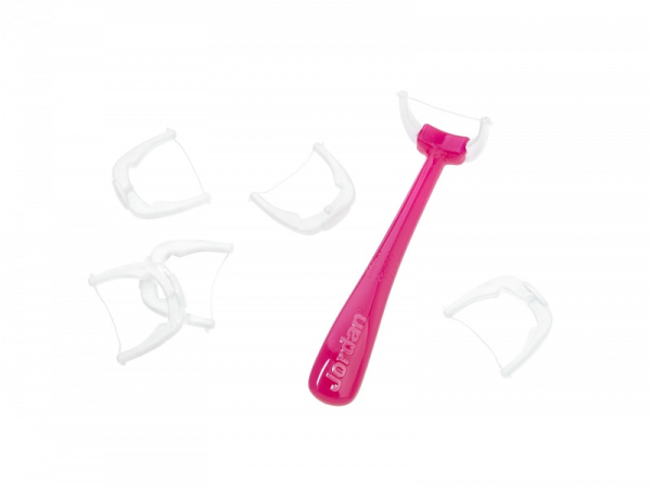 Jordan Kids Flosser luk s niťou pre medzizubné čistenie, 36 ks