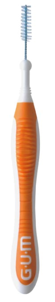 GUM TRAV-LER medzizubná kefka s chlorhexidínom, oranžový, veľkosť 0,9 mm (ISO 2), 6 ks