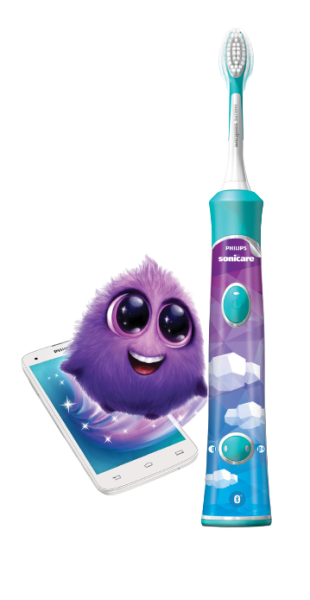 Philips Sonicare for Kids HX6322/04 Sonická elektrická zubná kefka pre deti s pripojením Bluetooth