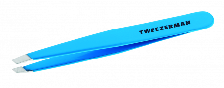 Tweezerman SLANT Blue jewel pinzeta modrý klenot