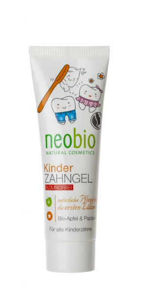 NEOBIO detský gél Bio jablko a papája, 50 ml