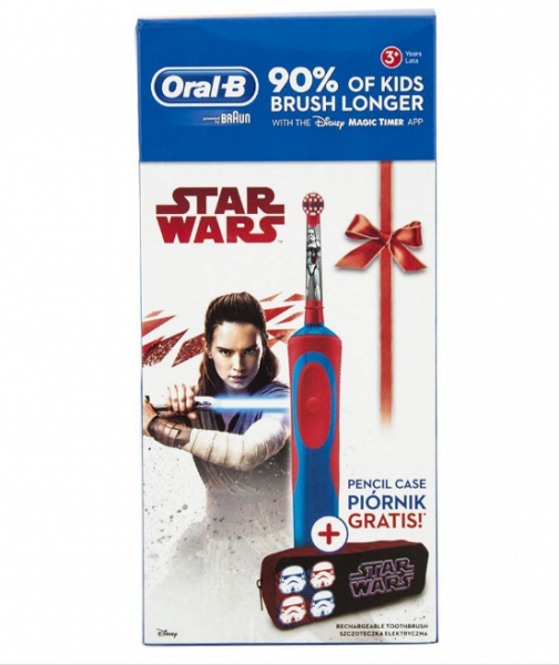 Oral-B Vitality KIDS Star Wars + peračník s motívmi Star Wars