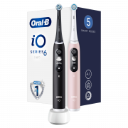Oral-B iO6 Series Duo Pack Black/Pink elektrické zubné kefky