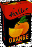 Halter Orange cukríky bez cukru, 40 g
