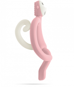 Matchstick Monkey hryzadlo, svetlo ružová