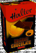 Halter Orange Chocolate cukríky bez cukru, 36 g