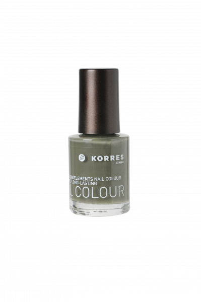 KORRES Nail Colour WARM KHAKI 62 - pečujúci lak na nehty odtieň 62, 10 ml