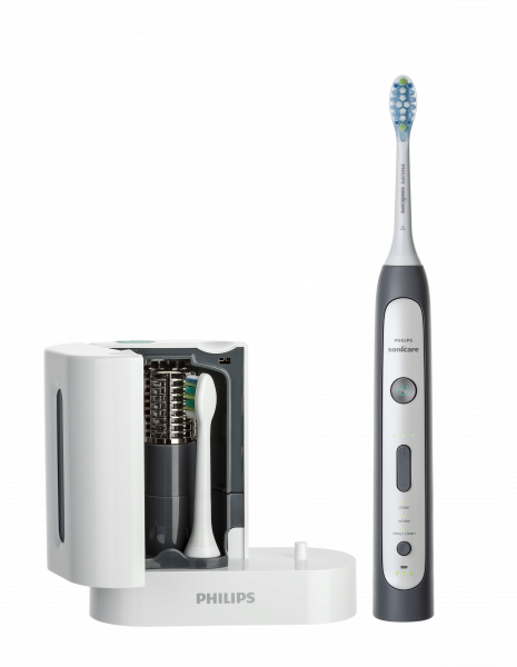Philips Sonicare FlexCare Platinum, sonická kefka so sanitizérom