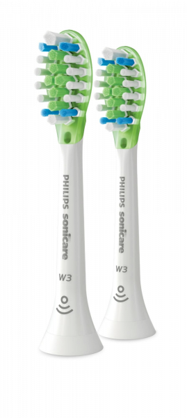 Philips Sonicare W3 Premium White HX9062/17, náhradné hlavice, 2 ks