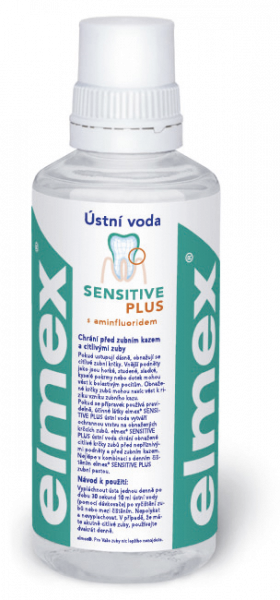 Elmex Sensitive Plus ústny výplach, 400 ml