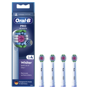 Oral B 3D White EB 18-4, náhradné hlavice, 4 ks