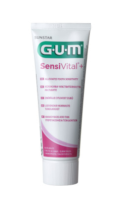 GUM SensiVital+ zubný gél pre citlivé zuby, 75 ml