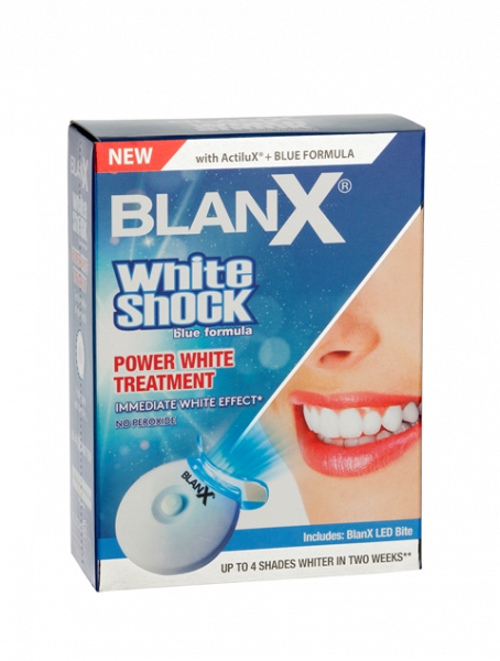 BlanX White Shock POWER WHITE bieliacia kura s LED aktivátorom, 50 ml