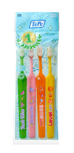 TePe Kids x-soft, výhodné balenie 3+1 zadarmo