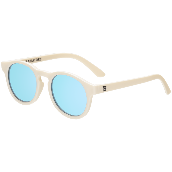 BABIATORS Originals Keyhole Sweet Cream, slnečné zrkadlové okuliare, krémové, 0-2 rokov