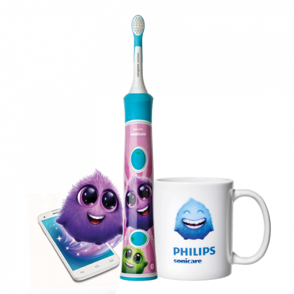 Sonicare for Kids s Bluetooth + darček (hrnček Sparkly v modrej farbe)