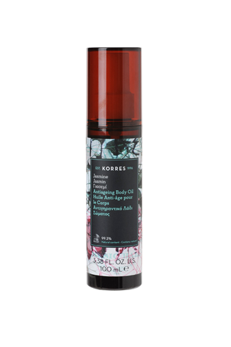 KORRES Jasmine Antiageing Body Oil – suchý telový anti-aging olej s vôňou jazmínu, 100 ml
