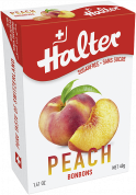 Halter Broskyňa (Peach), cukríky bez cukru, 40 g
