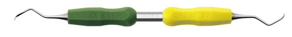 Deppeler kyreta univerzálna M23A so žltým a zeleným návlekom