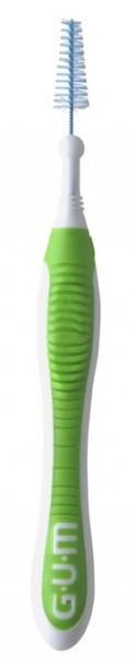 GUM TRAV-LER medzizubná kefka s chlorhexidínom, zelený kónický, veľkosť 1,1 mm (ISO 3), 6 ks
