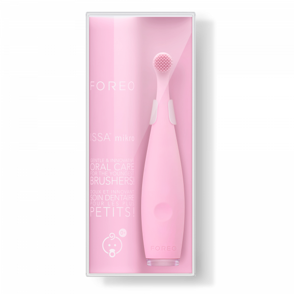 FOREO ISSA mikro Pearl Pink sonická kefka pro deti