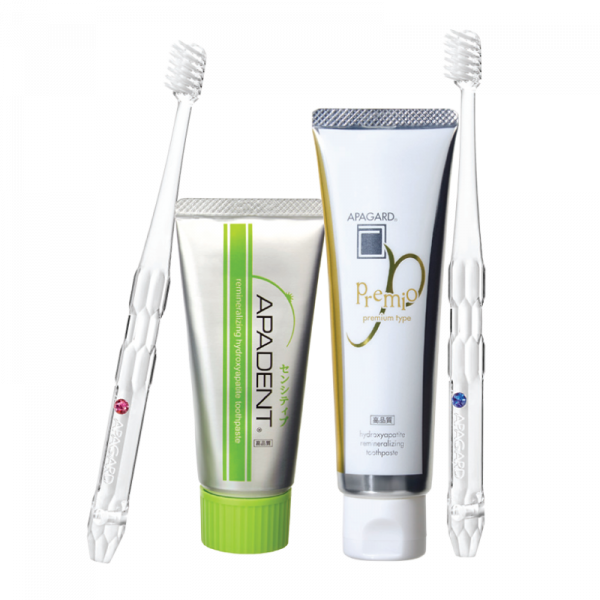 APADENT sada pre biele a citlivé zuby