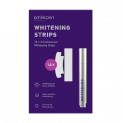 Smilepen Whitening Strips, sada bieliacich pásikov a gélového pera