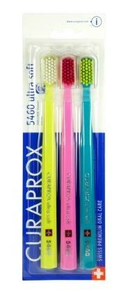 Curaprox CS 5460 zubné kefky, Ultra soft, 3 kusy