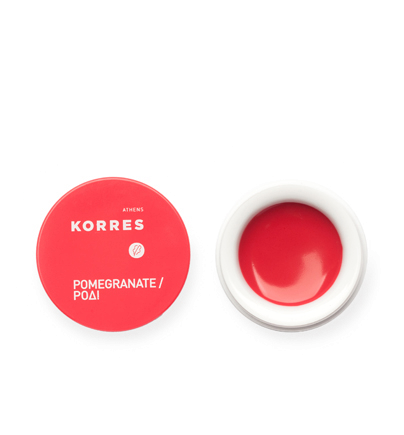 KORRES Lip Butter Pomegranate - hydratačný balzam na pery s granátovým jablkom, 6 g