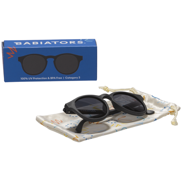 BABIATORS Keyhole Jet Black, slunečné okuliare cierne, 3-5 rokov