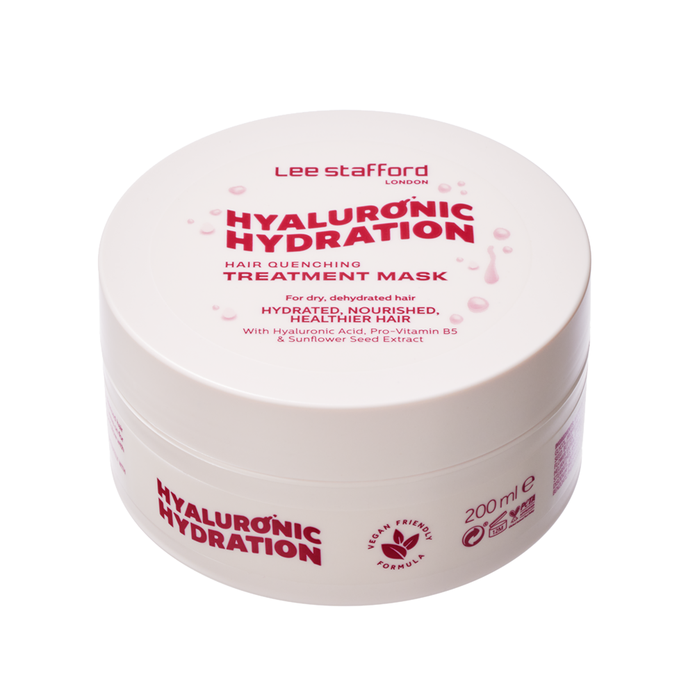 Lee Stafford Hyaluronic Hydration Treatment Mask, hĺbkovo hydratačná maska, 200 ml