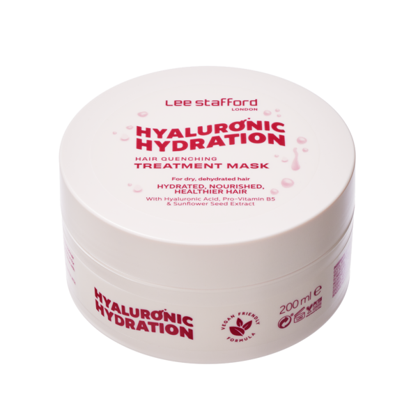 Lee Stafford Hyaluronic Hydration Treatment Mask, hĺbkovo hydratačná maska, 200 ml