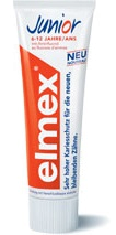 Elmex Junior zubná pasta pre deti od 6 do 12 rokov, 75 ml