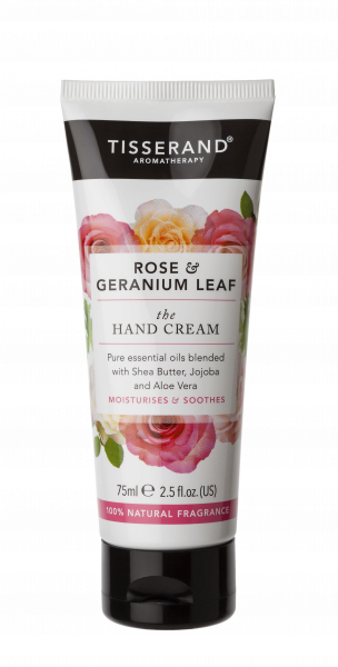 Tisserand krém na ruky ruža a pelargónia, 75 ml