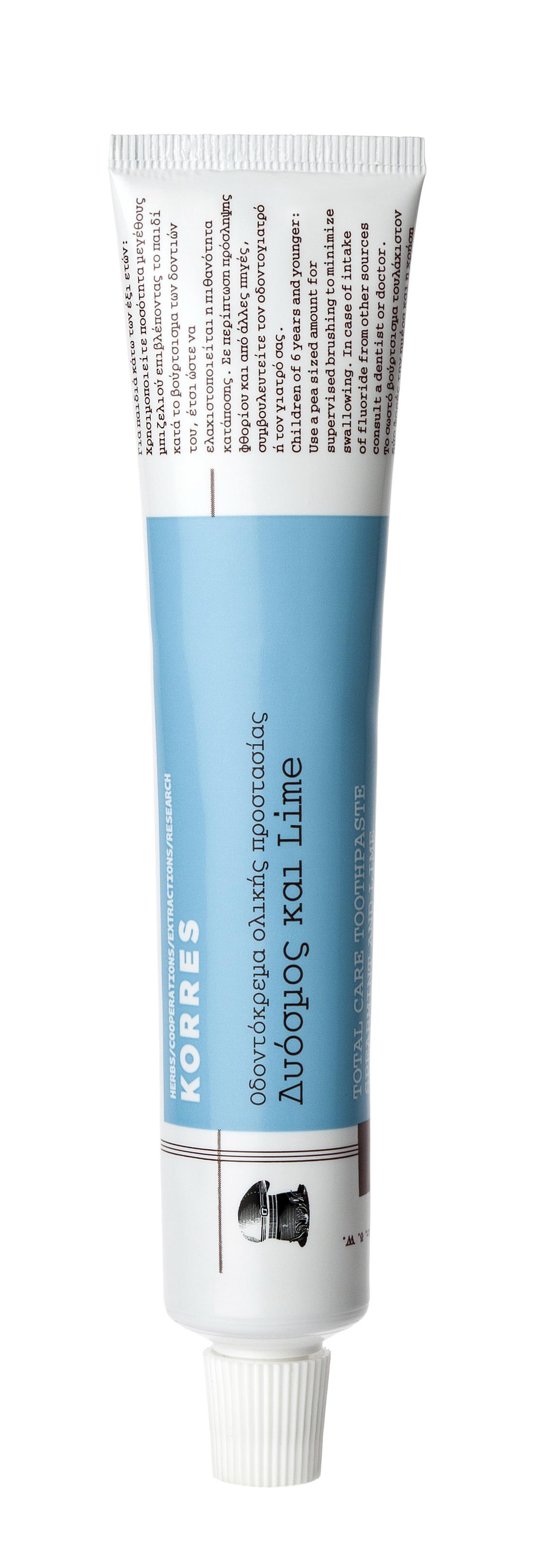 KORRES Spearmint And Lime Toothpaste - zubná pasta s mätou a limetkou, 75 ml