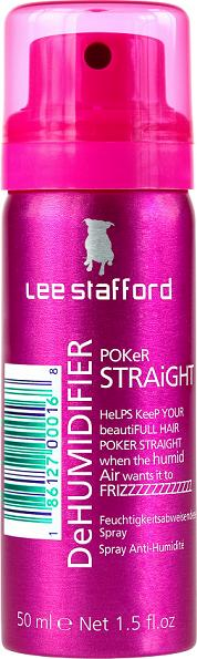 Lee Stafford Poker Straight Dehumidifier sprej proti vlnivosti vlasov, cestovné balenie, 50 ml