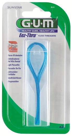 GUM Eez-Thru navlékacie očka, 25 ks