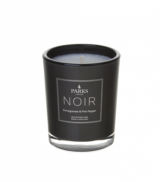 Parks NOIR Pomegranate&Pink pepper sviečka s vôňou pomaranča a ružového korenia, 60 g