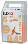 Tandex Flexi medzizubné kefky oranžové 0,45 mm, 6 ks