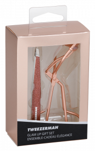 Tweezerman Limitovaná darčeková sada pinzety Slant a klieštikov na riasy